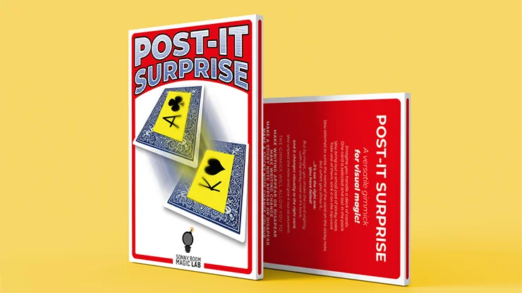 Post It Surprise (gimmics and Online instrucations) от Sonny Boom Illusions Close up Magic уличная магия волшебника