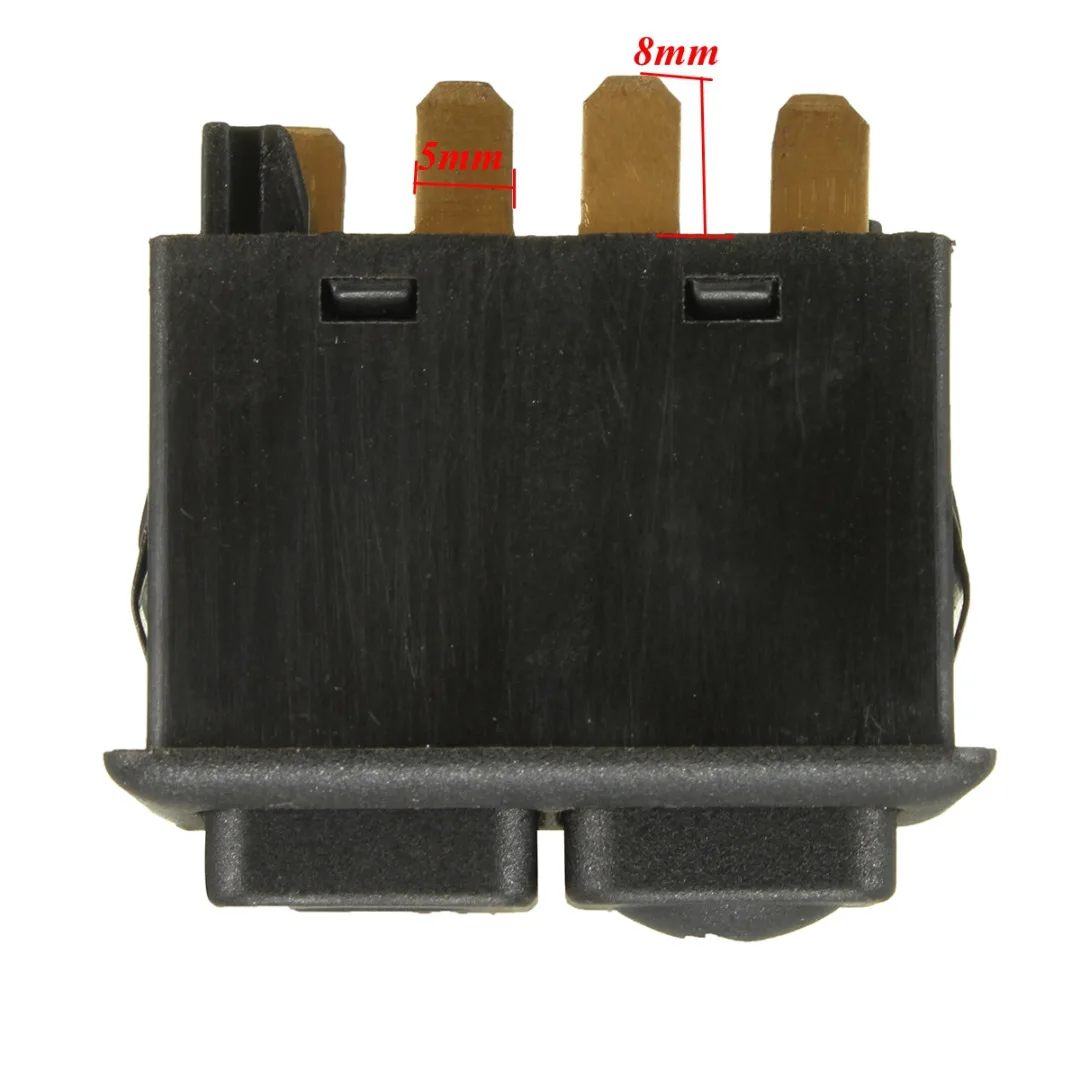 Treyues 1pc High Quality Power Window Sunroof Switch 61311381205 5 Pins Black For BMW E24 E28 E30 L6 M5