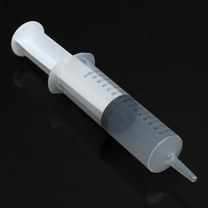

100-200ml Hotl Syringe Tools Reusable Large Big Hydroponics Nutrient Measuring