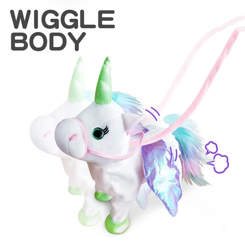 walking and singing unicorn