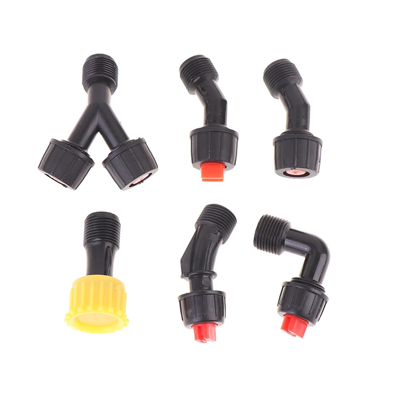 Spray Nozzle Tips 6 Types Multifunctional Adjustable Nozzles For Replacing Backpack Sprayer Farm Water Pump Orchard | Дом и сад
