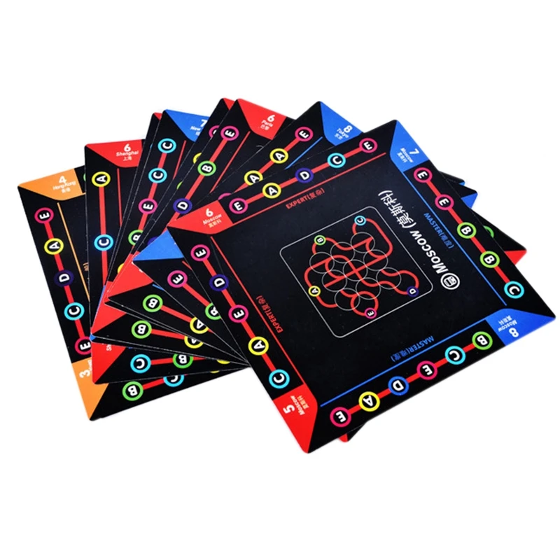 Обучающие игрушки обучающая игра для детей 60 вызовов и 4 уровня сложности семейные вечерние игры