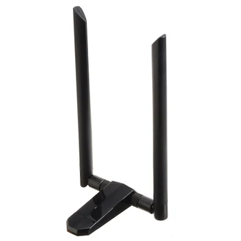 

Mini WiFi Router 2.4/5.8GHz 1200Mbps USB3.0 Wireless Adapter Dual Band 5dBi Antennas For Desktop PC Network Connecting Card