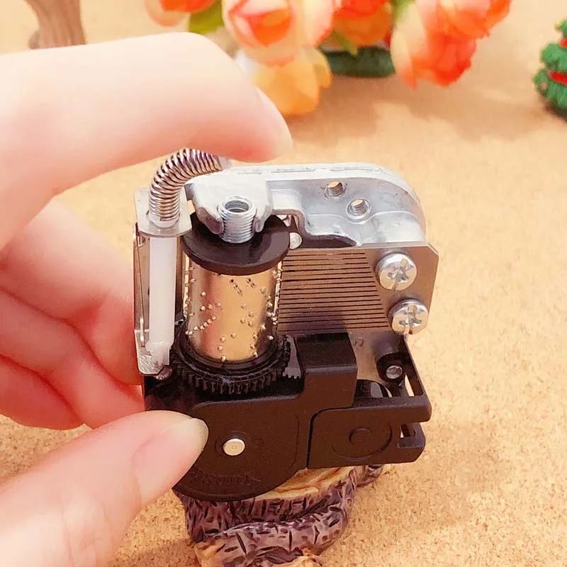 DIY Music Box Mechanism With Flexible Rotating Shaft And Stop Function Ballet Musical Movement Christmas Gifts Unusual music box