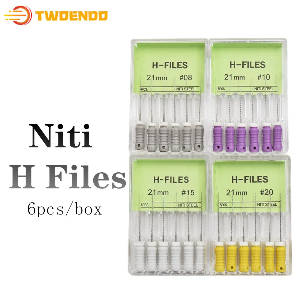 Dental Endodontic Root Canal H Files Hand Use 21mm 25mm 1540 Hand Use
