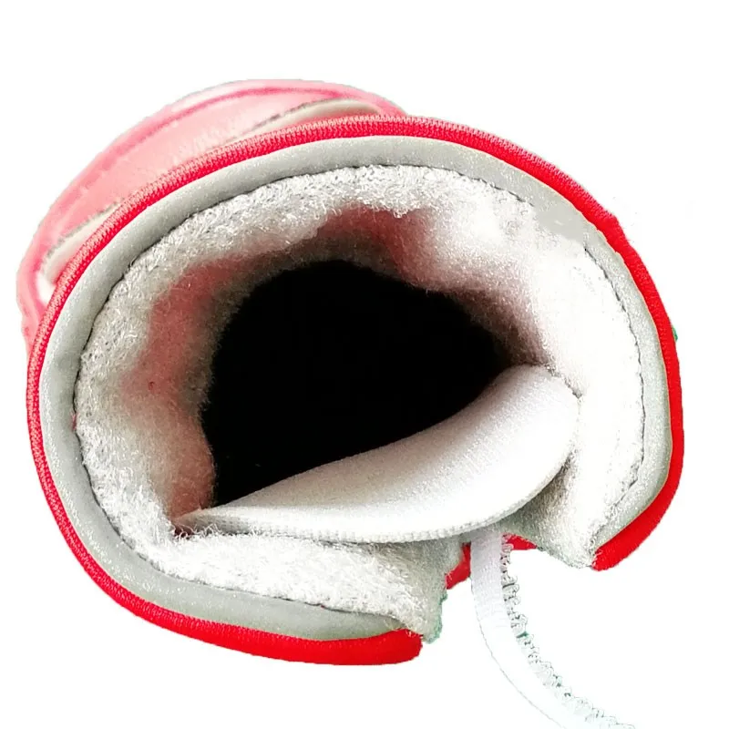 Title 6, Winter Pet Dog Leather Rain Shoes Soft Waterpro...