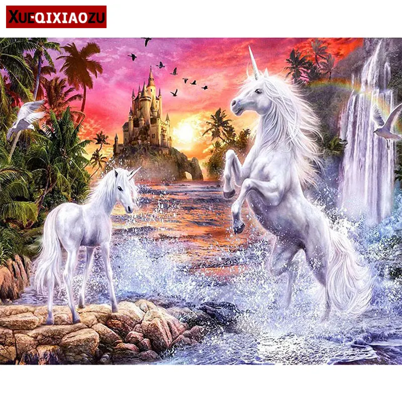 Алмазная картина &quotсделай сам&quot Набор для вышивки крестиком с изображением