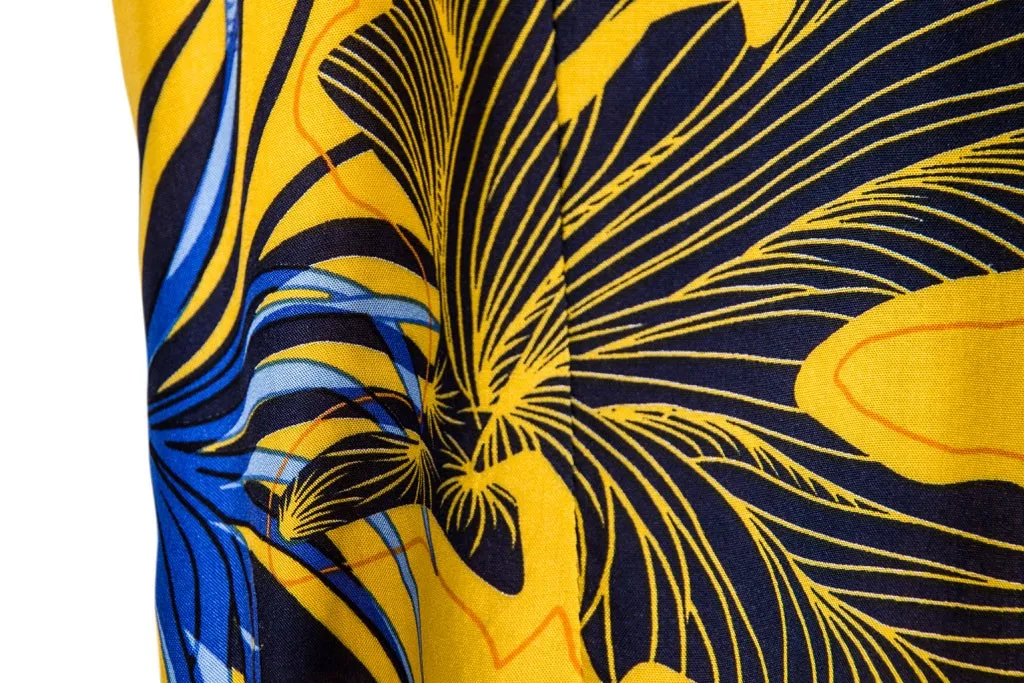 Самая красивая рубашка! Мужская этническая с коротким рукавом Повседневная