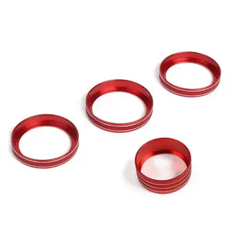 

Hot Selling Interior Modified Air Conditioning Knob Decoration Ring For Wrangler 2018-19 JL