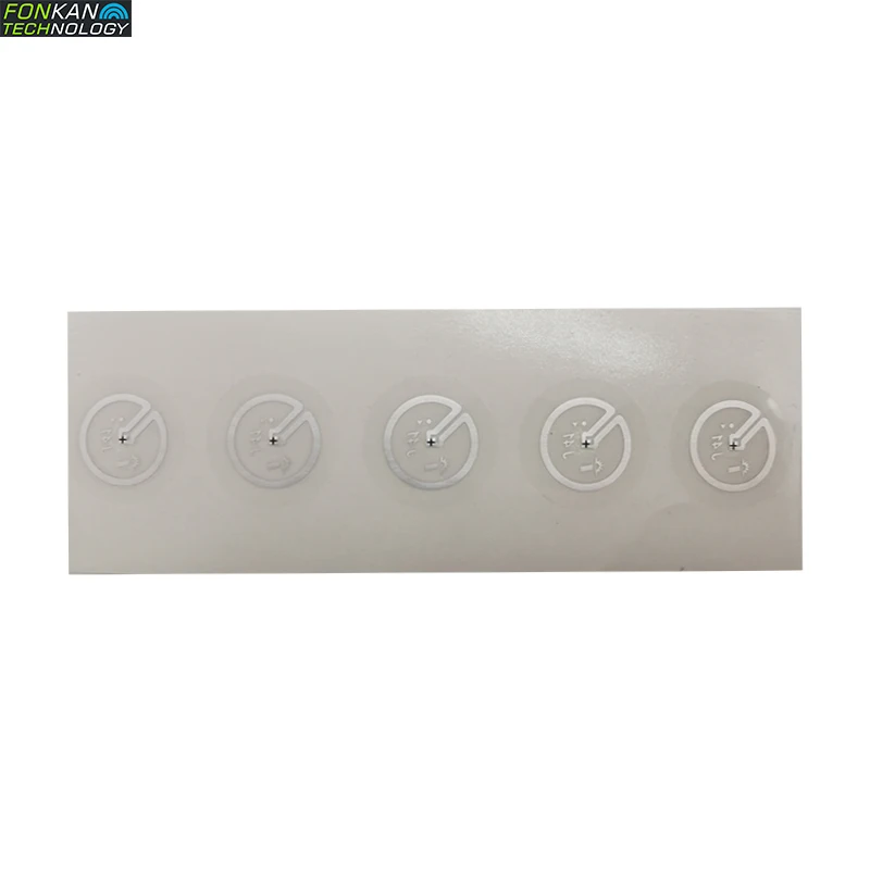 EPC C1G2 UHF RFID label dry inlay round 12mm impinj M4 chipset J41 china factory |
