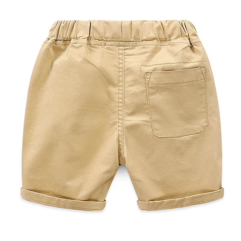 Kids Boys Casual Shorts boys shorts kids denim shorts Summer Solid Color Cotton Baby Girls Loose Beach Shorts Pants Children Clothes 2-8Years