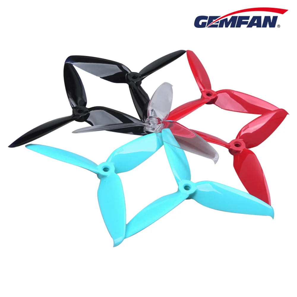 4Pair Gemfan Flash 5552 5.5X5.2X3 3-Blade PC Propeller for RC FPV Racing Freestyle Long Range Drones 2205 2306 Replacement Parts | Игрушки и