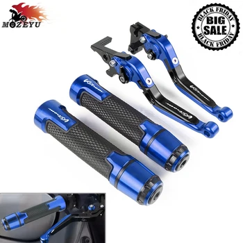 

For Suzuki DL650 V-strom 2011-2012 CNC Motorcycle Adjustable Foldable Brake Clutch Lever and Handle Grips V-strom dl650 Handbar