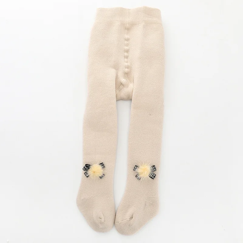 ChanJoyCC, семейные новые зимние однотонные милые детские носки мягкие и мягкие бархатные носки с бантиком - Цвет: 03
