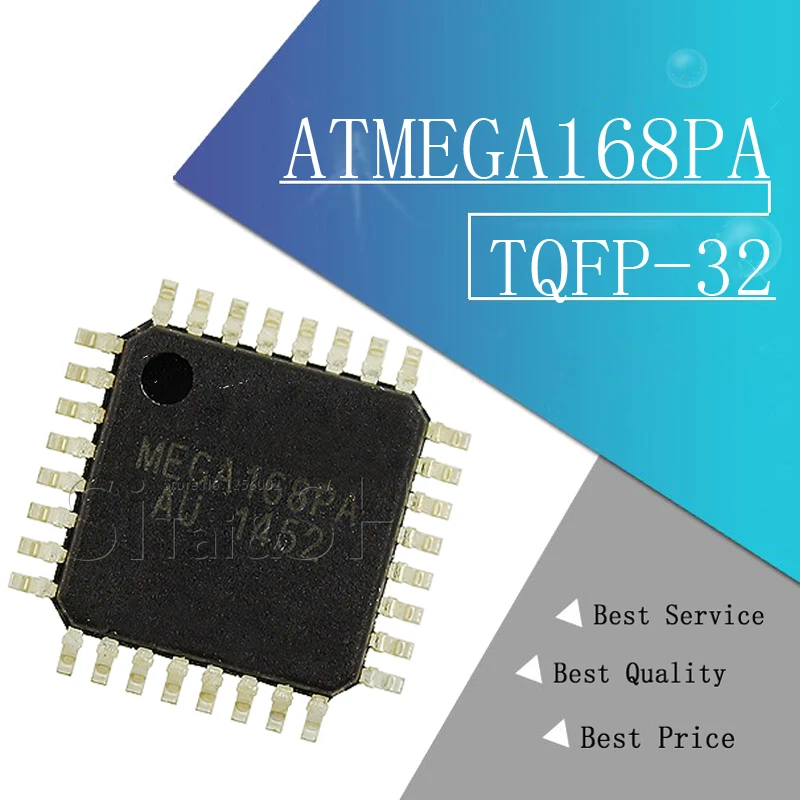 1 шт./лот ATMEGA168PA-AUR ATMEGA168PA ATMEGA168 ATMEGA168PA-AU | Электронные компоненты и принадлежности