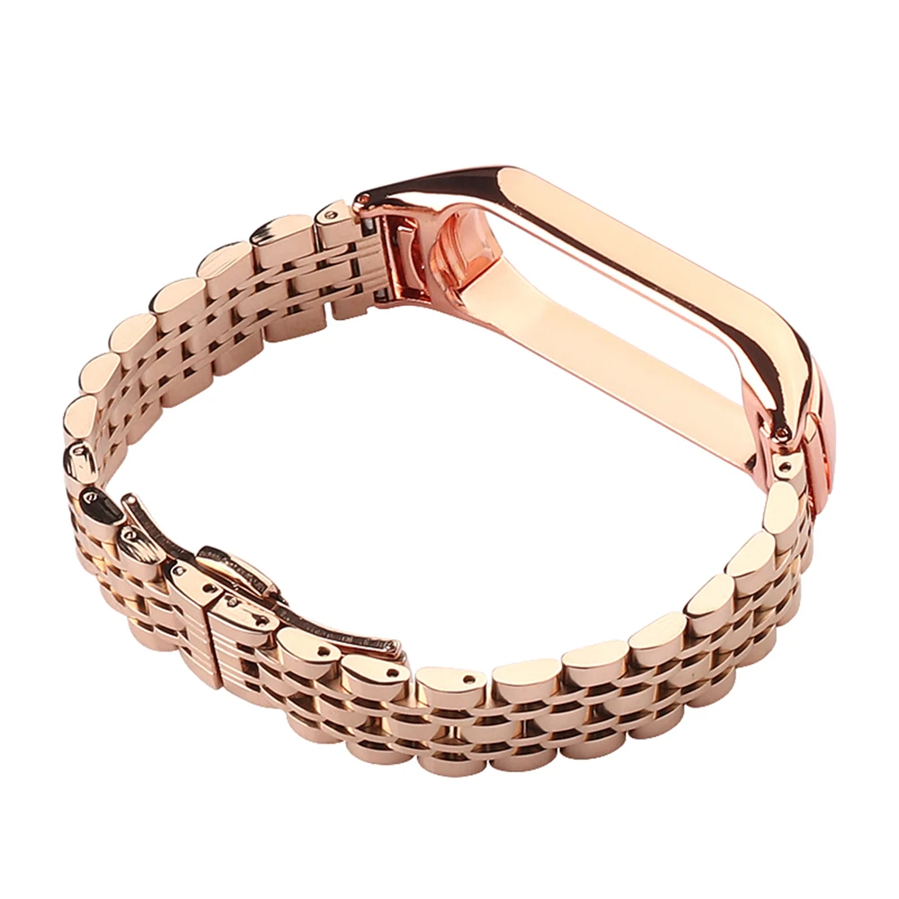 Rose Gold Stainless Steel Bracelet Wristband Accessory