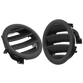 

1Pair Air A/C Vents Black W204 C-Class C300 Plastic High Quality Durable