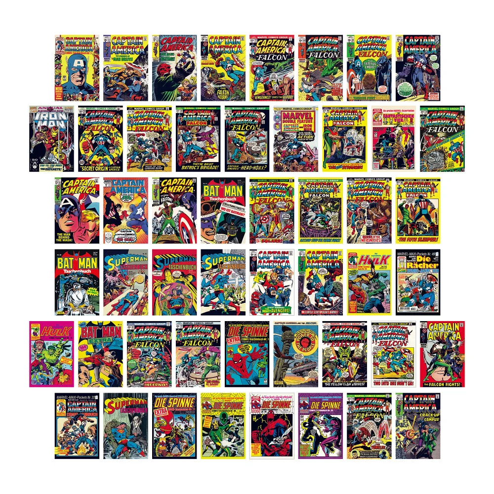 50 Sheets ​Ins Nordic Color Aesthetics Decorative Card Photo Props Diy Background Poster Wall Sticker Double Sided Postcard