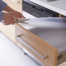 LHX водонепроницаемый коврик для кухонного стола ящики для шкафа полки вкладыши нескользящий коврик для буфета домашняя Организация аксессуары 1363c1