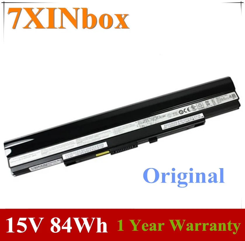 7XINbox 15V 5600 мА/ч, 84Wh A42-UL50 Аккумулятор для ноутбука ASUS UL30 UL30A UL30JT UL50 UL50A UL50VG UL50VT UL80 UL80J UL80JT UL80VT
