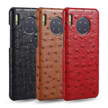 

HYYGEDeal phone cases ostrich Pattern Leather Ultra-thin cover for Huawei mate 30 30 pro P30 P30 Pro
