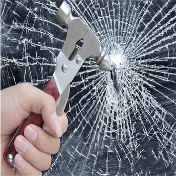 

Safety Hammer Emergency Car Hammer Glass Breaker Seatbelt Cutter Window Escape Blade Tool Multifunctional Emergency Life Hammer