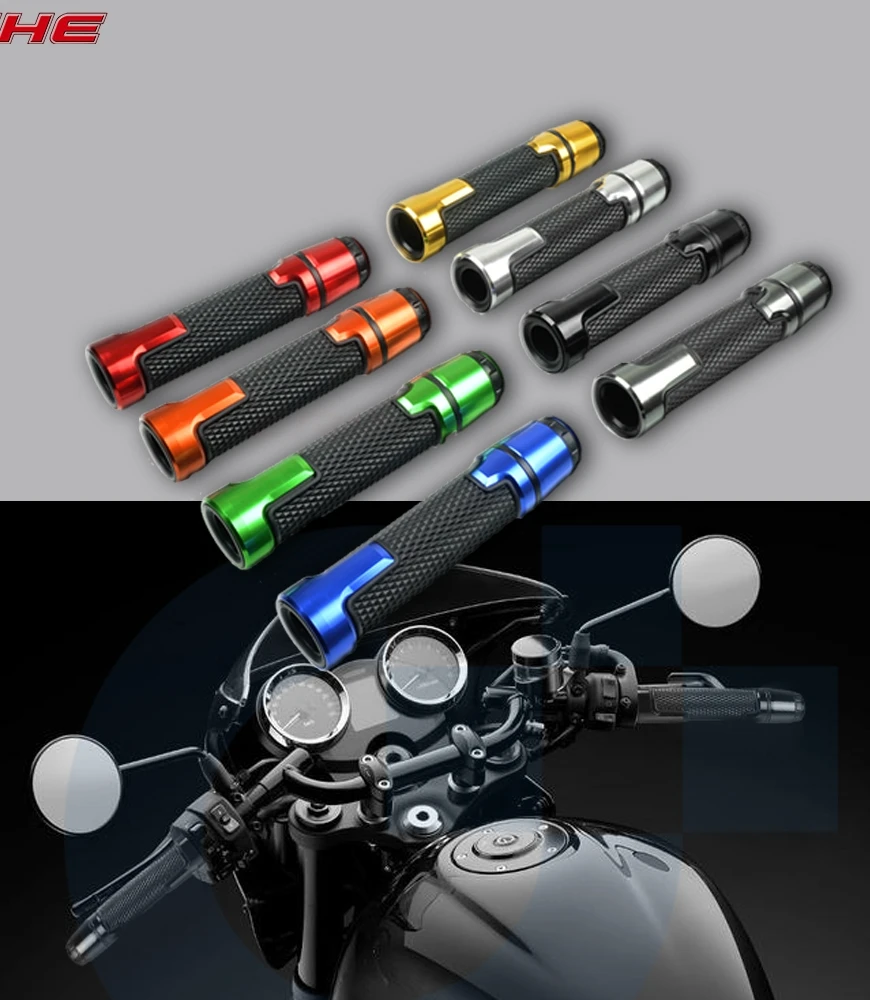 Мотоцикл Универсальный accessories7/" 22 мм мотоцикл рукоятка шапки/ручки для YAMAHA YZF R1 VMAX 1200 X-MAX 125/250