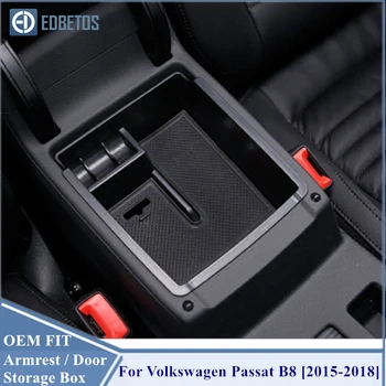 

Passat B8 Sedan Variant Alltrack 2015 2016 2017 2018 Console Armrest Storage Organizer For VW Volkswagen Passat B8 Glove Box