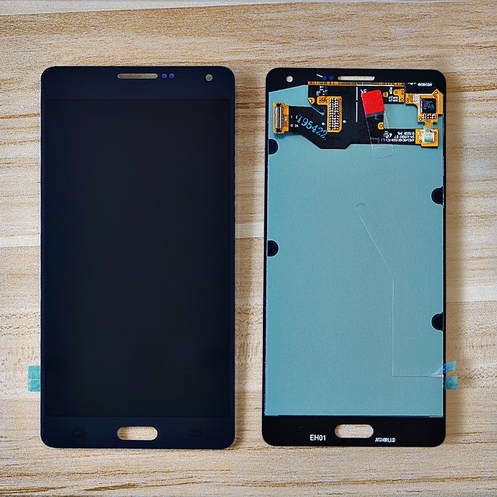 AMOLED Black noFrame AMOLED Мобильный телефон lcd для SAMSUNG Galaxy A700 lcd сенсорный экран дигитайзер для SAMSUNG A7 lcd A7009 A700H A700F A700S A700K - Цвет: AMOLED Black noFrame