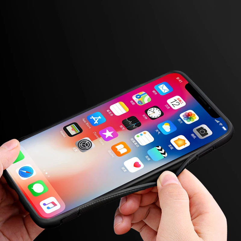 11 Универсальный магнитный автомобильный держатель чехол для iPhone X 7/8 Plus чехол 360 Вращающийся палец кольцо чехол для телефона