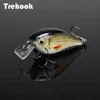 TREHOOK 4.5cm 6g Mini Minnow Wobblers Crank Fishing Lure Artificial Minnow Jerkbait Floating Hrad Lure For Trout Fishing Bait ► Photo 1/6