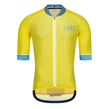 LUBI koszulka kolarska mężczyzna odzież rowerowa górska szybkoschnący wyścigi rower MTB odzież jednolita oddychająca Ropa Maillot Ciclismo