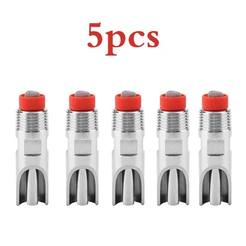 

5pcs Automatic Leak-proof Stainless Steel Automatic Pig Waterer Nipple Drinkers Feeder for Sows Piglets Drinking Water Nozzle