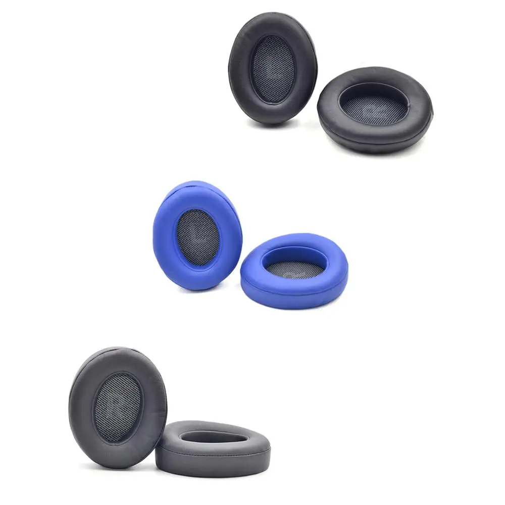 1 Pair Soft Replacement Ear Pads Leather Ears Cup Cushion for V700BT Headphone