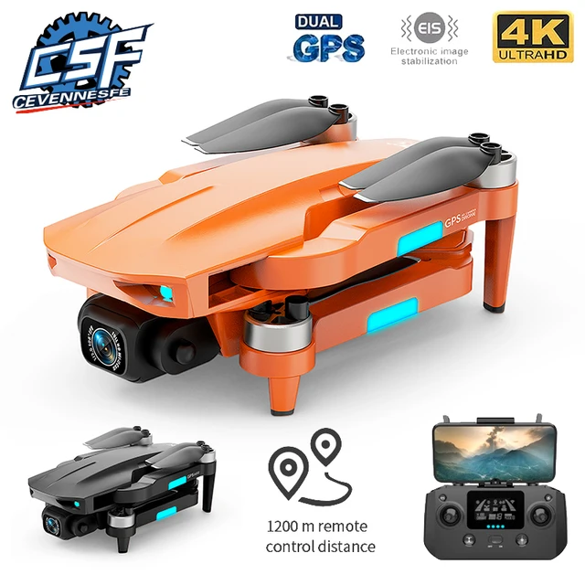 2022 New L700 pro 4K Drone Professional Mini Dual HD Camera GPS Brushless Motor  Foldable Quadcopter 1.2km RC Helicopter Toys 1