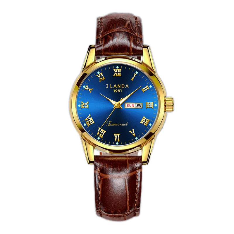 Mens Watches Top Luxury Brand Luminous Waterproof Sport Watch Quartz Military Leather Strap Watch Gift Relogio Masculino 6622 titanium quartz watch Quartz Watches