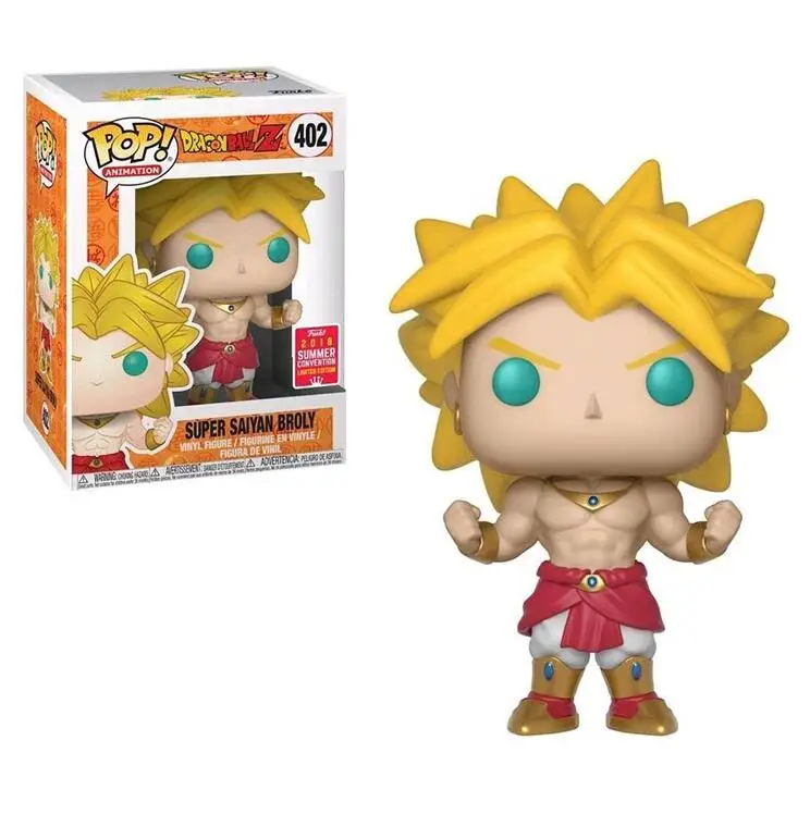 Funko pop ular супер Драконий жемчуг Гоку VegetaVinyl фигурка куклы игрушки для подарки на день рождения