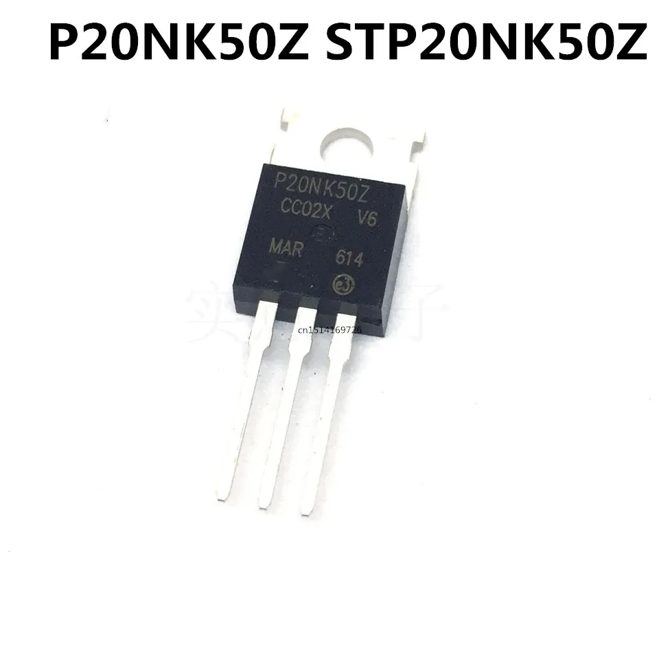 Original 5pcs/ P20NK50Z STP20NK50Z TO-220 500V 17A | Электронные компоненты и принадлежности