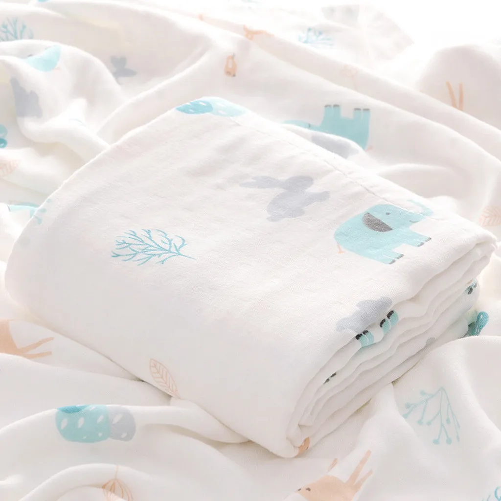 Muslinlife стиль бамбуковое детское одеяло хлопок Пеленать Обернуть чехол для коляски банное полотенце детское одеяло для новорожденных# G3