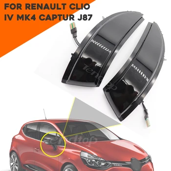

For Renault Clio IV MK4 BH RS Grandtour KH LED Dynamic Turn Signal Blinker Sequential Side Mirror Indicator Light