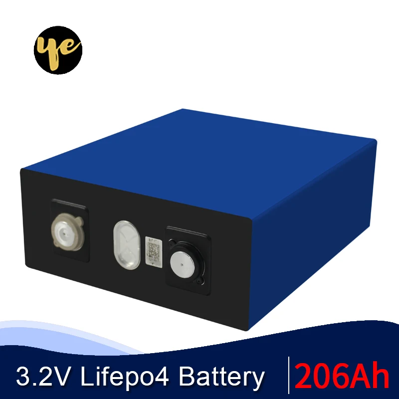 4pcs 3.2V 206AH lifepo4 Battery 3C 600A 12v 206ah 24v 200ah batterie for Solar High capacity Lithium Iron Phosphate | Электроника