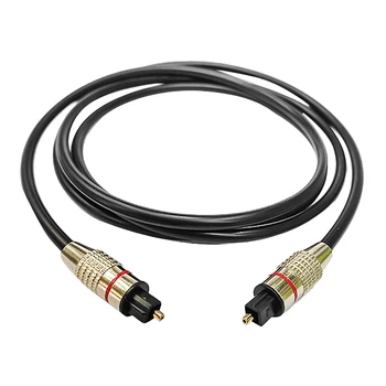 

10M Digital Optical Fiber o Cable,SPDIF Optical Fiber Conversion Cable, Used For VCR, Digital TV, TV Box, Etc.