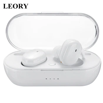 

TWS Wireless bluetooth 5.0 Earphone Noise Cancelling HiFi Bass Stereo Earbuds Bilateral Calls Auto Pairing Headset with Mic