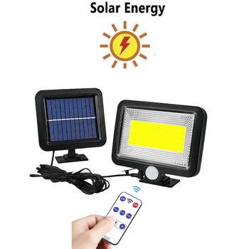 

100 LED solar LEDs Light Human Body PIR Motion Sensor Wall Light Outdoor Waterproof Street Path Home Garden Energy Saving Lamp s