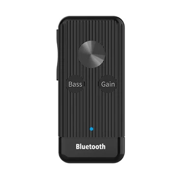 

Bluetooth 5.0 With Microphone Audio Transmitter Receiver PC TV Adapter Noise Reduction Home Rechargeable AUX Speaker Universal