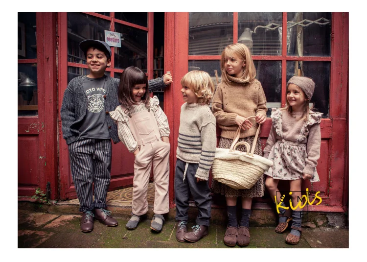 Tocoto/Винтажные Детские Зимние Свитера и юбки для девочек; свитера с тигром для маленьких девочек и мальчиков; модная брендовая детская зимняя вязаная одежда