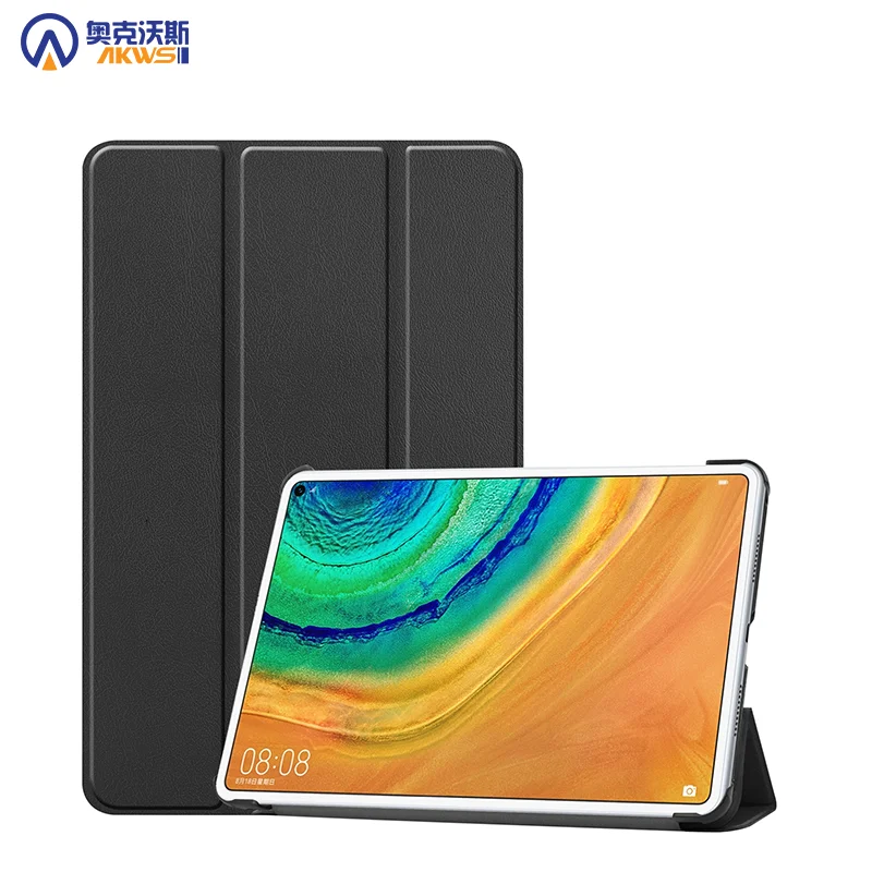 Чехол для Huawei Matepad Pro 10 8 2019 MRX W09 W19 AL09 AL19 тонкий защитный кожаный чехол с подставкой