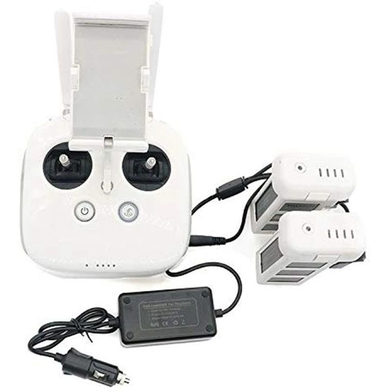 Адаптер для зарядки аккумулятора дрона DJI Phantom 3 Advanced Quadcopter ligent Charge 2 батарей и