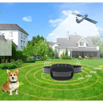 

Practical Dog Fence Wireless & Training Collar Outdoor, Electric Wireless Fence for Dogs with Remote, Adjustable Range Control,