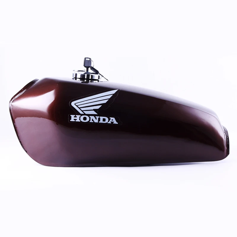 

CG125 FUEL TANK add to 9 litres capacity than original tank Thickening of high quality automotive paint process